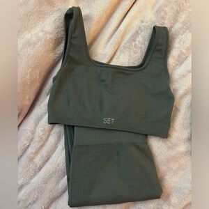 SET ACTIVE SET - In dark grey / blue color